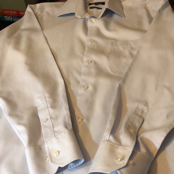 Jones New York Pale Blue Dress Shirt - Picture 3 of 5